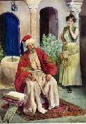 unknow artist Arab or Arabic people and life. Orientalism oil paintings 125 Germany oil painting artist